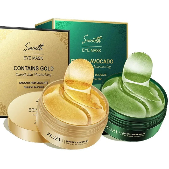 Parches de ojos de aguacate u oro – 60 y 120 uds