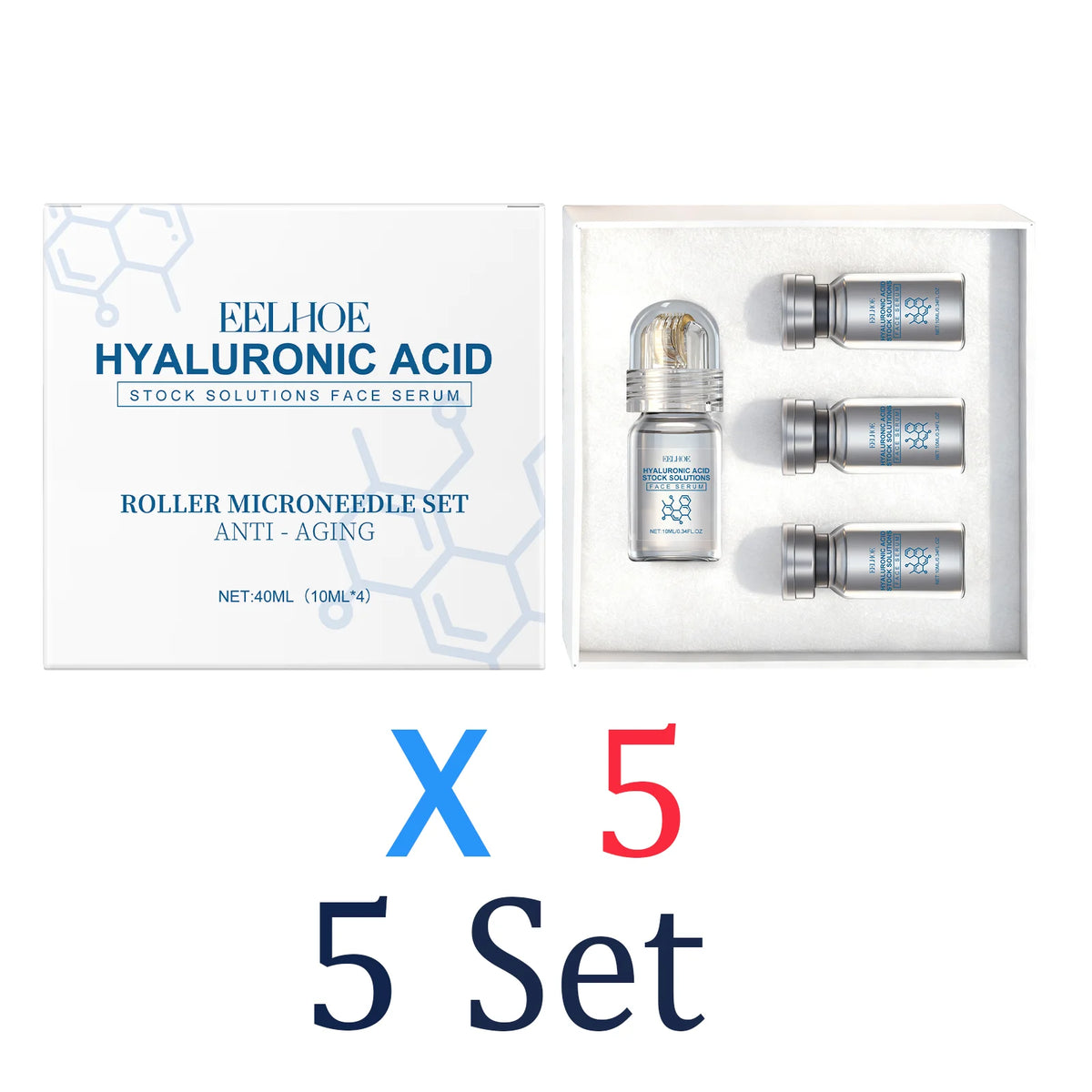 Kit sérum de niacinamida con roller 0,25 mm – foto 8