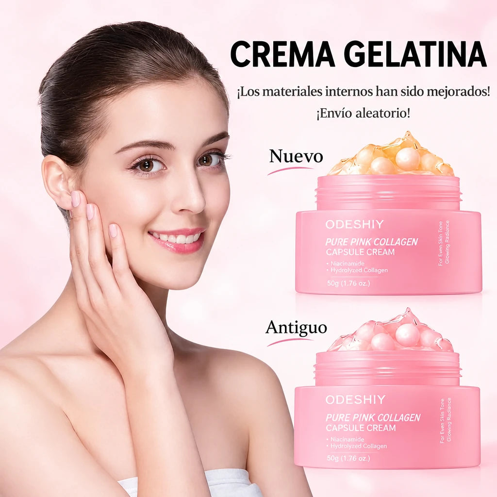 Crema de cápsulas rosas con PDRN y colágeno – foto 5