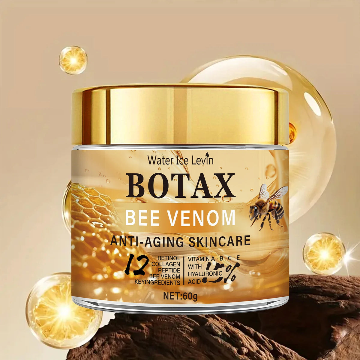 Crema de veneno de abeja con colágeno y retinol – foto 3