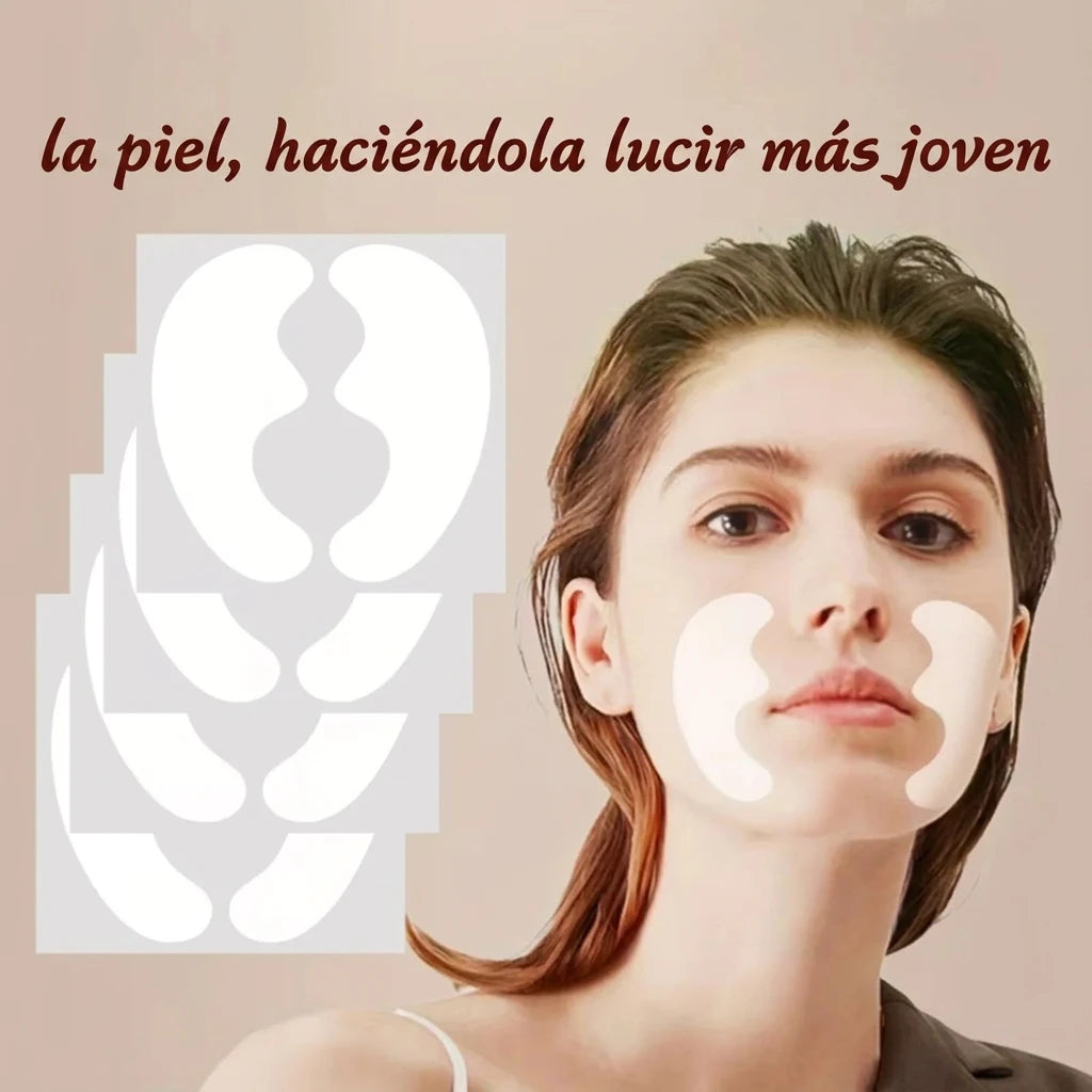 Cintas faciales invisibles efecto lifting – foto 3