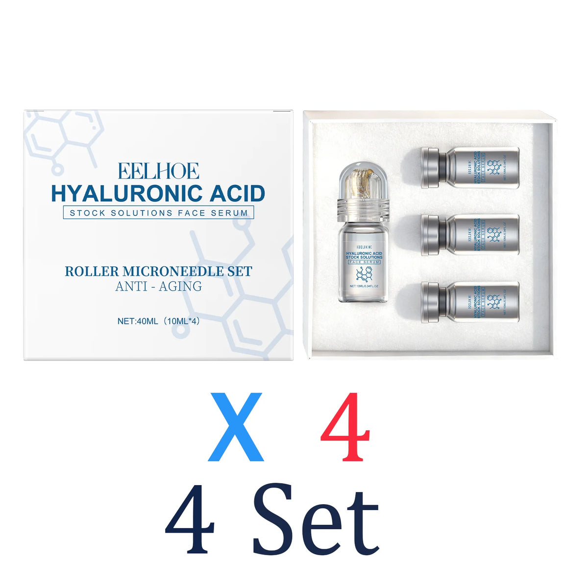 Kit sérum de niacinamida con roller 0,25 mm – foto 10