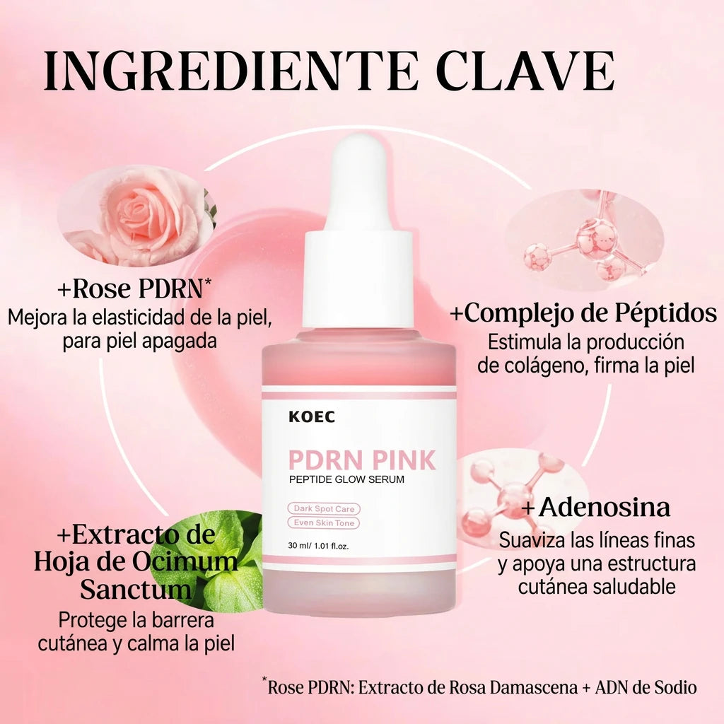 Sérum PDRN de rosa con péptidos 30 ml – foto 3