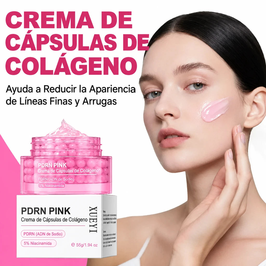 Crema de cápsulas rosas con PDRN y colágeno – foto 2