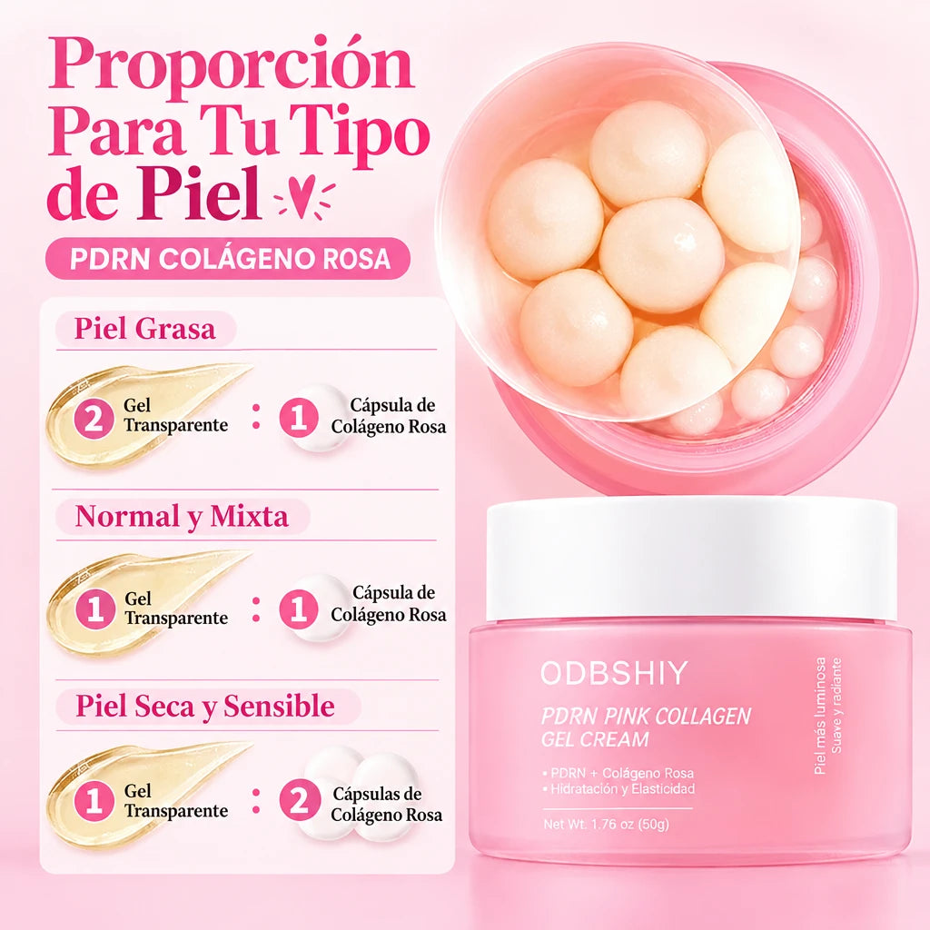 Crema de cápsulas rosas con PDRN y colágeno – foto 6