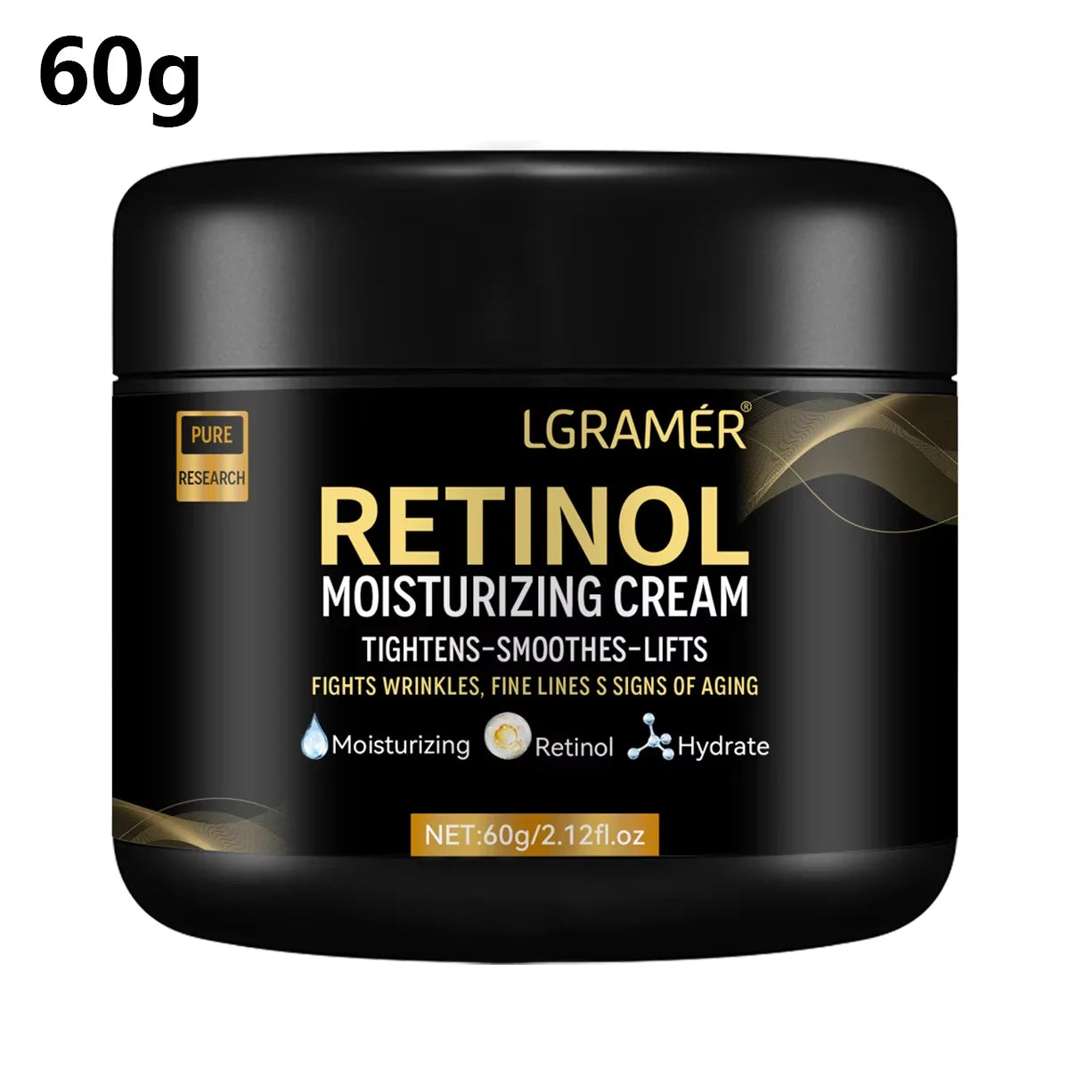 Crema hidratante con retinol para hombre 60 g – foto 7