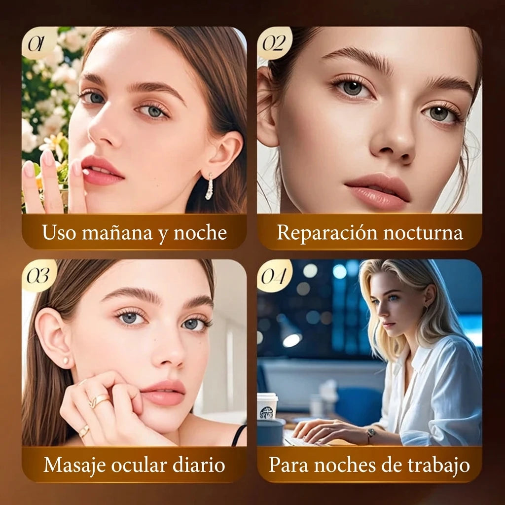 Crema de ojos con péptidos y cafeína – foto 4