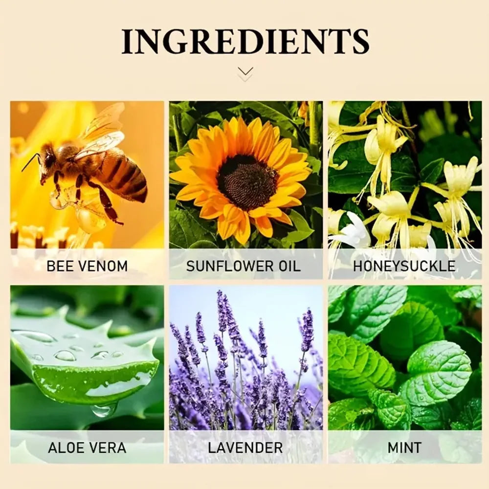 Crema de veneno de abeja para rostro y cuello – foto 3