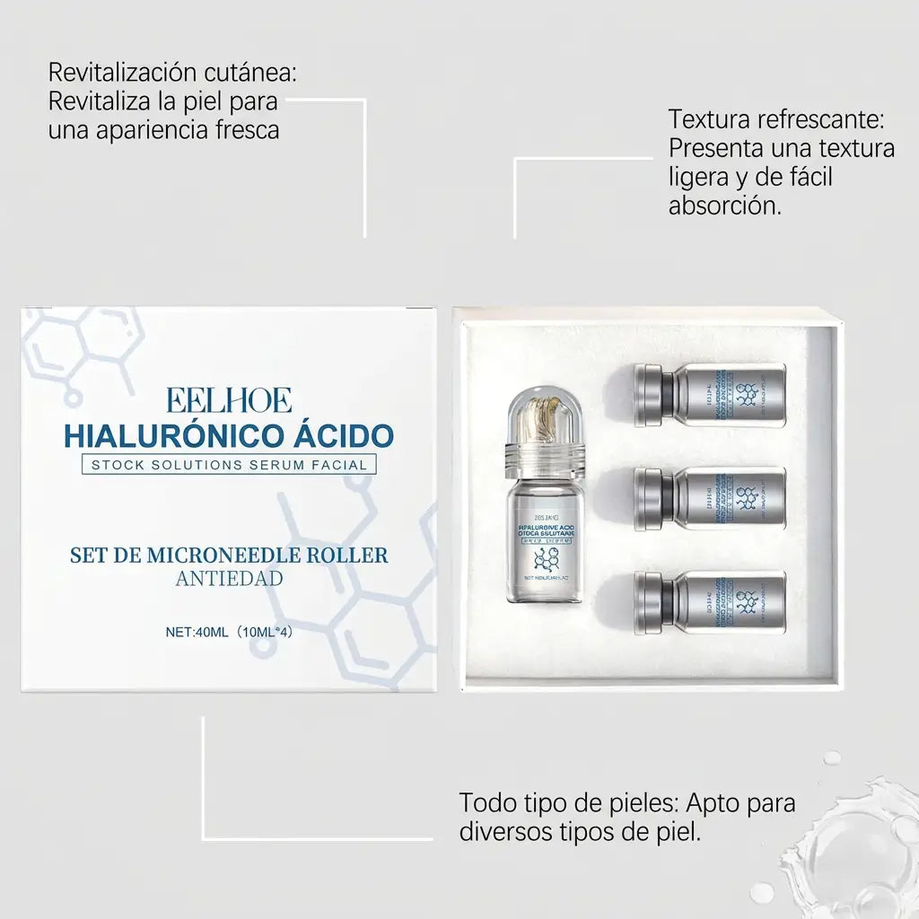 Kit sérum de niacinamida con roller 0,25 mm – foto 4